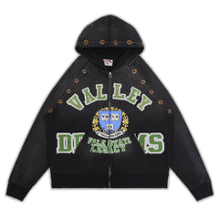 Letter Pattern Hoodie #V6073