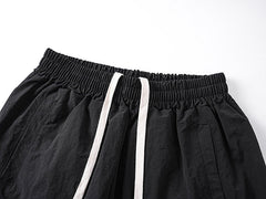 Rhinestone Nylon Pants