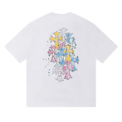 CH Cross Pattern T-shirt #Y57