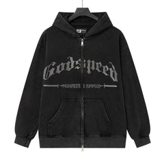 Letter Pattern Hoodies #G6902