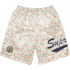 Floral Jacquard Short