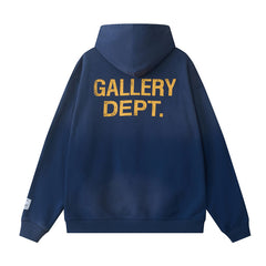 Letter Patterned Hoodie #G706
