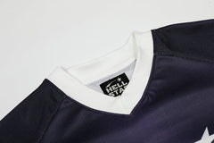 Sports Purple Mesh Jersey