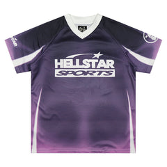 Sports Purple Mesh Jersey