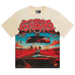 Driving Racing Car T-shirt