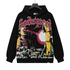 Letter Pattern Hoodies #G6903