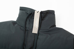 colorful laser stand collar down jacket