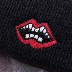 CH Letter Pattern Knit Hat