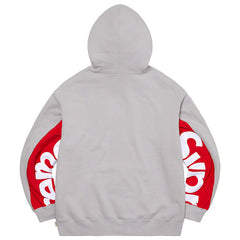 22ss Cropped Panels Hooded Sweatshirt