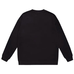 Digital  Head Pattern Print Sweatshirt
