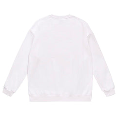 Head Plaid Pattern Print Sweatshirt