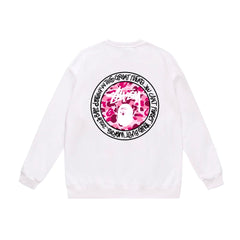 Letter Print Crew Neck Sweatshirt