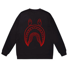 Letter Print Crew Neck Sweatshirt