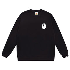 Head Pattern Print Sweatshirt