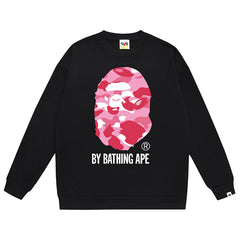 Head Pattern Print Sweatshirt