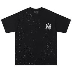 ink-splash print T-shirt