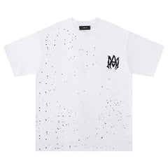 ink-splash print T-shirt
