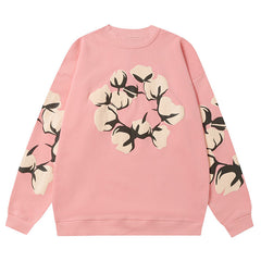 Kapok Pattern Printed Sweatshirts