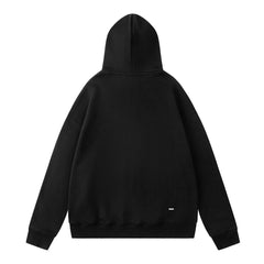 Letter Print Hoodie #7215