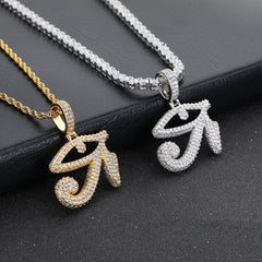 Men's Ancient Egyptian Symbol Eye Of Horus Pendant Necklace