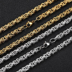 Men's Titanium Steel Cuban Bracelet #CHA117