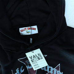 Letter Pattern Hoodie #V5906