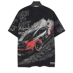 Racing Car Pattern T-shirt #G6221