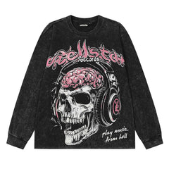 Studios Skull  Long Sleeve Tee