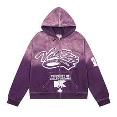 Letter Pattern Hoodie #VA06