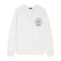 Letter Cross Pattern Sweatshirt #D16