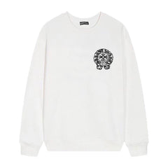 Letter Cross Pattern Sweatshirt #D12