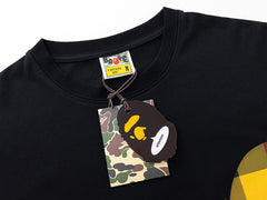 Side Big  Head T-Shirt Black