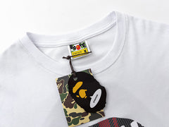 Stroke Camo By Bathing Big  Head T-Shirt