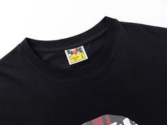 Stroke Camo By Bathing Big  Head T-Shirt