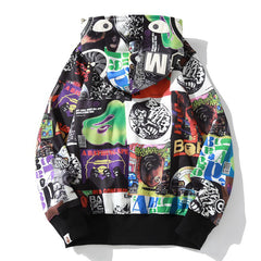 Color Shark Hoodie