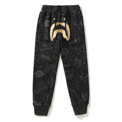 GOLD  LETTER  Pants