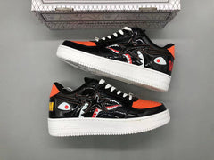 A Bathing Sta Low Mad Shark Black Orange