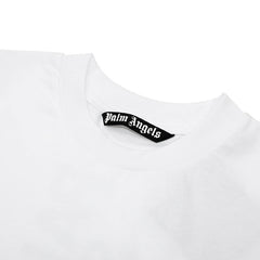 Logo patch crew neck T-shirts