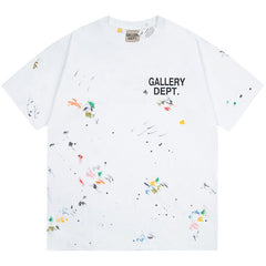 Boardwalk paint-splatter T-shirt