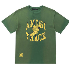Wing shoe graphic print T-shirts