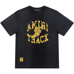 Wing shoe graphic print T-shirts