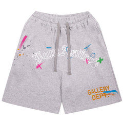 Graffiti Letter Print Shorts