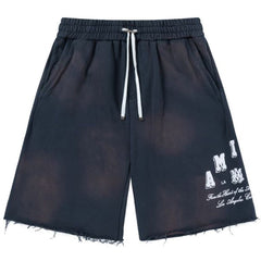 Vintage Collegiate cotton track shorts