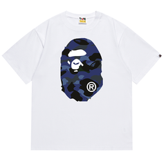 Color Camo Side Big  Head Tee