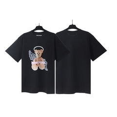 Kids Cotton Angel TeddyT-Shirts