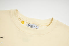 splash ink letters TEE