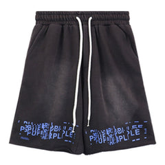 Letter Logo Printed Shorts