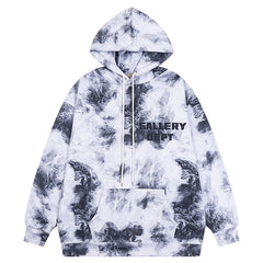 Graffiti letter LOGO printing Hoodies