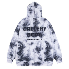 Graffiti letter LOGO printing Hoodies
