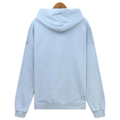 logo-embroidered cotton Hoodies